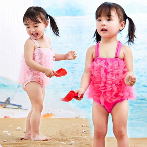 Maillot de bain fille en nylon - Ref 2550359