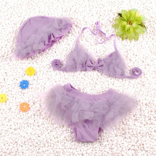 Maillot de bain fille en nylon - Ref 2550364
