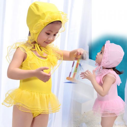 Maillot de bain fille en nylon - Ref 2550377