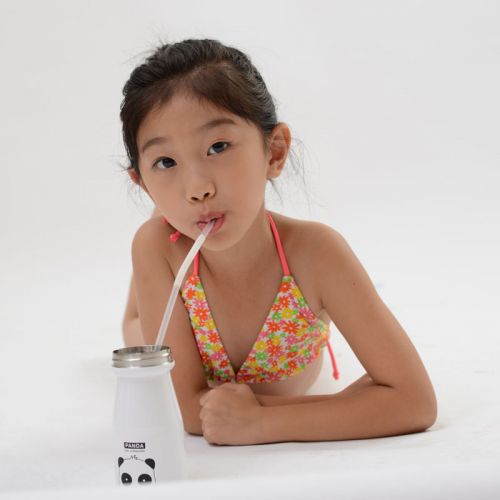 Maillot de bain fille en nylon - Ref 2550428