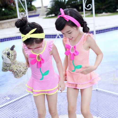 Maillot de bain fille en nylon - Ref 2550467