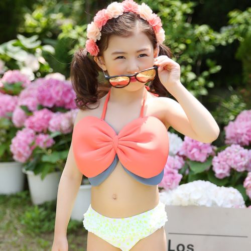 Maillot de bain fille DUDUAMPMUMU en nylon - Ref 2550487