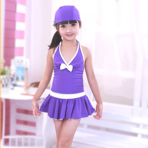Maillot de bain fille FASIBETTS en nylon - Ref 2550530
