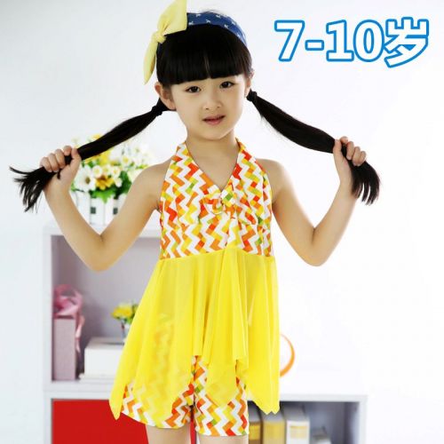 Maillot de bain fille en polyester - Ref 2550567