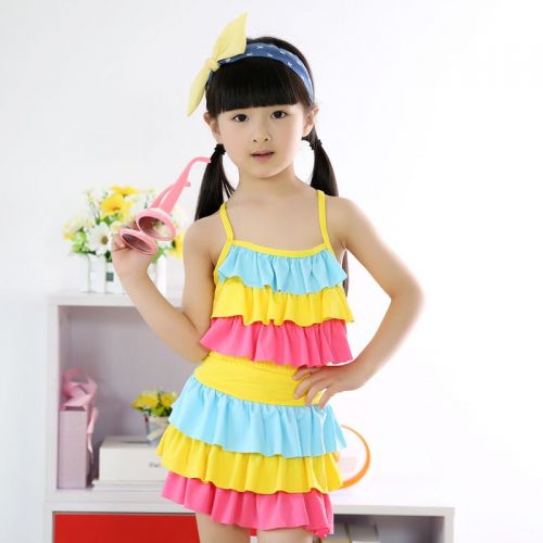 Maillot de bain fille en polyester - Ref 2550577