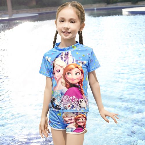 Maillot de bain fille en spandex - Ref 2550604