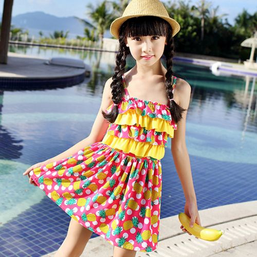 Maillot de bain fille en nylon - Ref 2550651