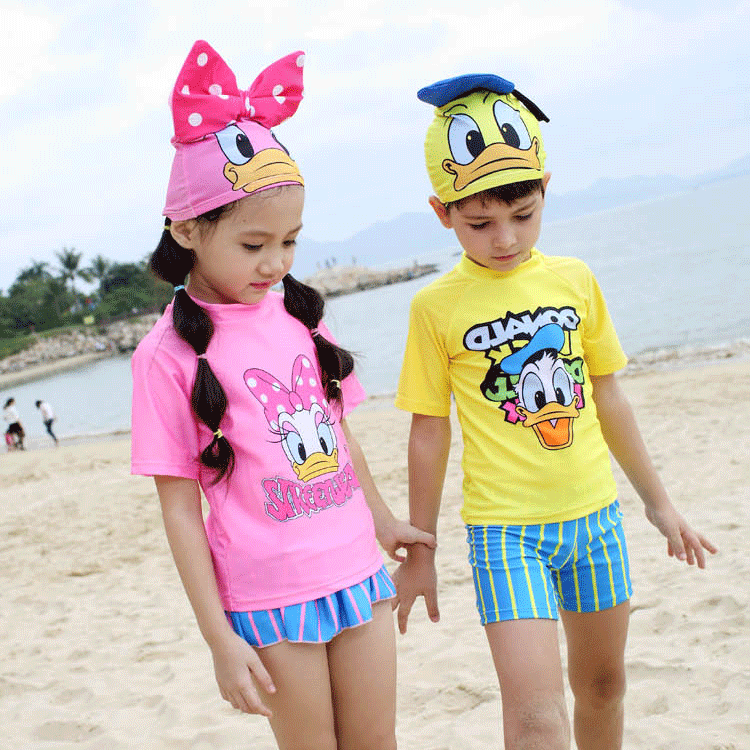 Maillot de bain fille en nylon - Ref 2550673