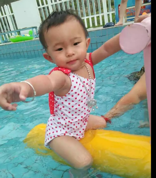 Maillot de bain fille en spandex - Ref 2550714