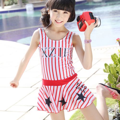 Maillot de bain fille en nylon - Ref 2550723