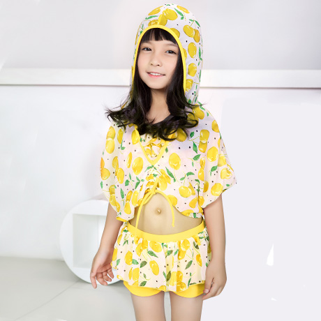 Maillot de bain fille en nylon - Ref 2550732