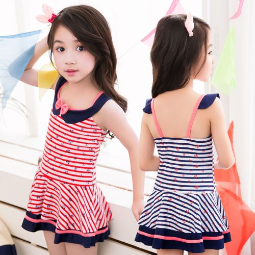 Maillot de bain fille en spandex - Ref 2550778