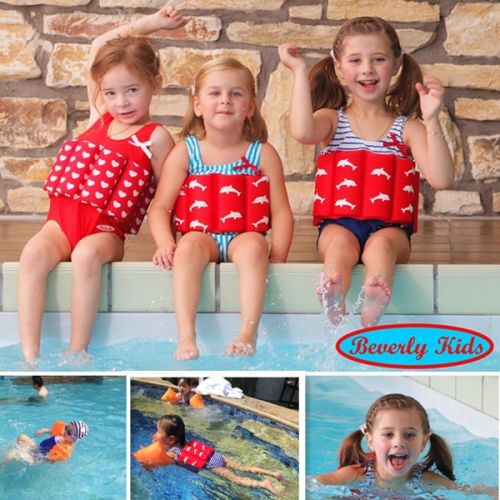 Maillot de bain fille BEVERLY KIDS en spandex - Ref 2550789