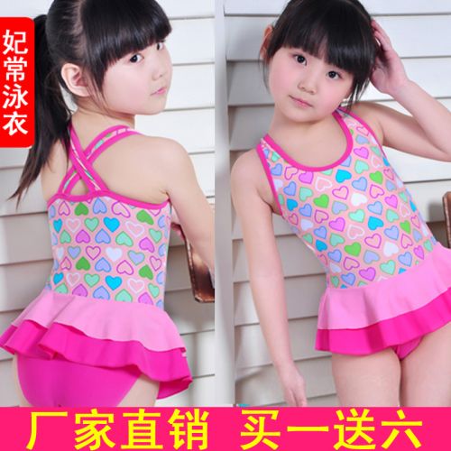 Maillot de bain fille en nylon - Ref 2550796
