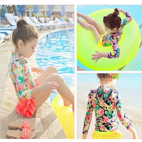 Maillot de bain fille en spandex - Ref 2550814