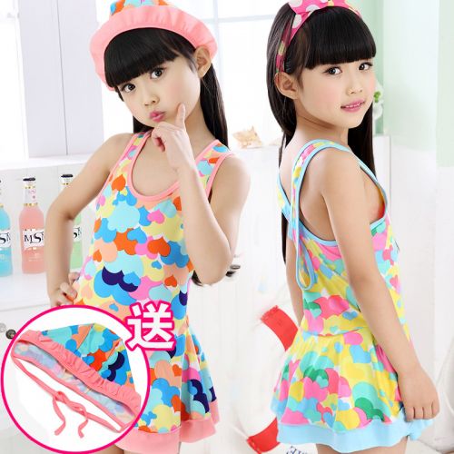 Maillot de bain fille en polyester - Ref 2550821