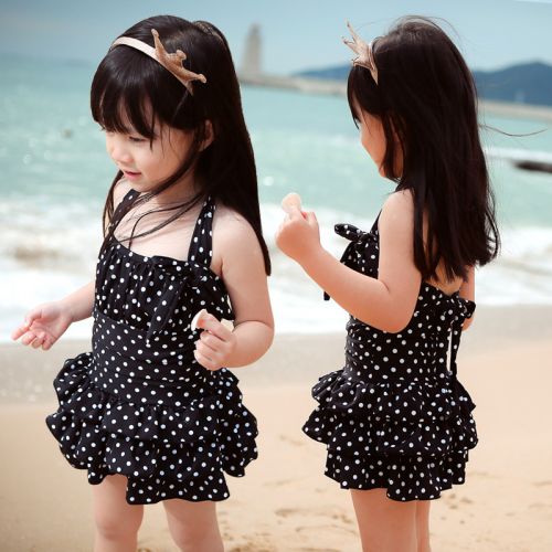 Maillot de bain fille en nylon - Ref 2550882