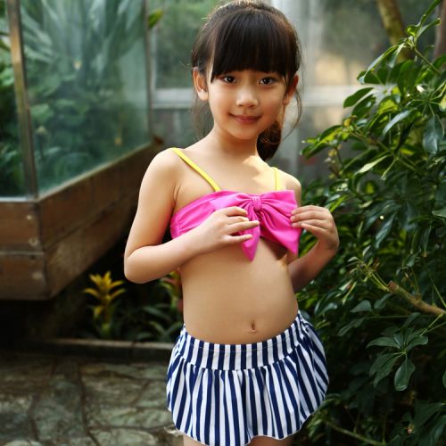 Maillot de bain fille en nylon - Ref 2550930