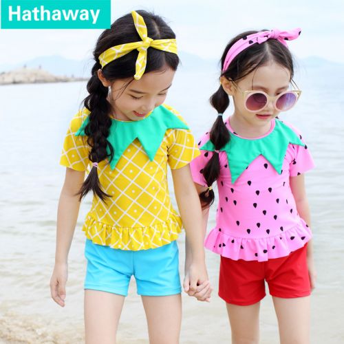 Maillot de bain fille en nylon - Ref 2550970