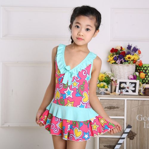 Maillot de bain fille en polyester - Ref 2551027