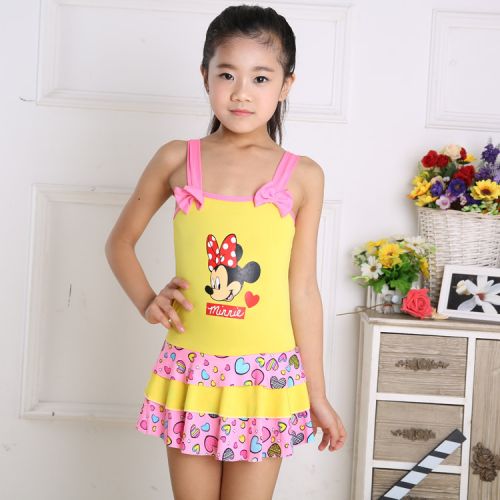 Maillot de bain fille en polyester - Ref 2551034