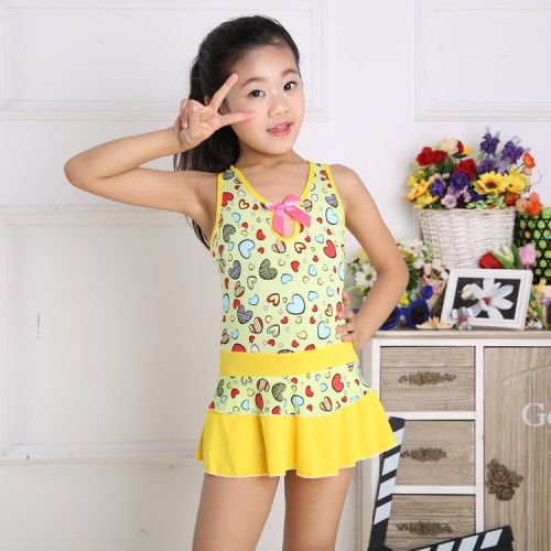 Maillot de bain fille en polyester - Ref 2551098