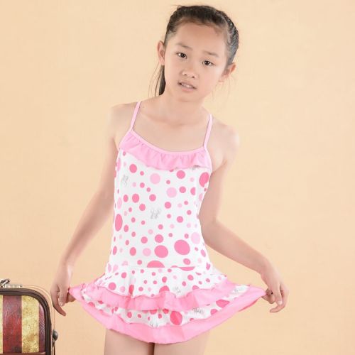 Maillot de bain fille en polyester - Ref 2551121