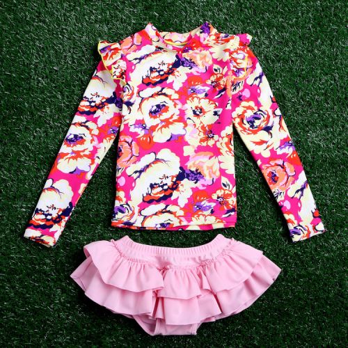 Maillot de bain fille en nylon - Ref 2551174