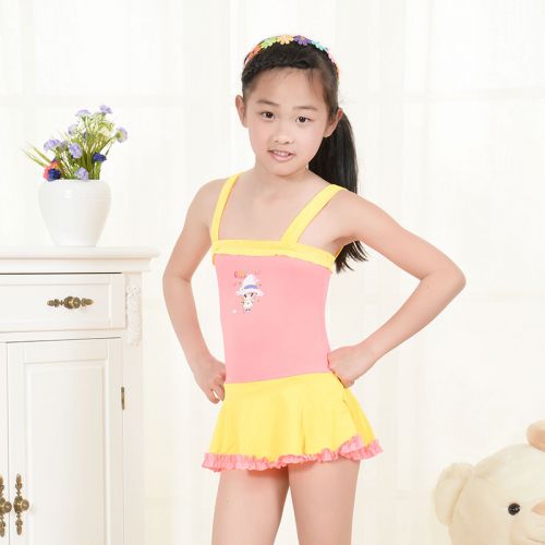 Maillot de bain fille en polyester - Ref 2551176