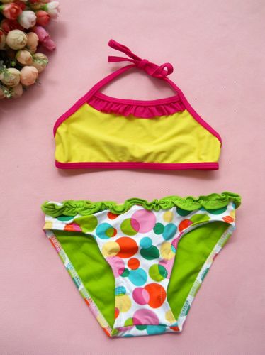Maillot de bain fille en nylon - Ref 2551184