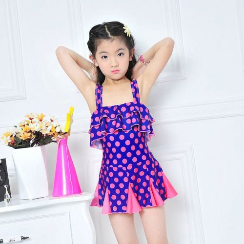 Maillot de bain fille en polyester - Ref 2551221