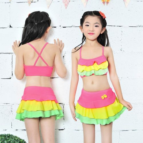 Maillot de bain fille en polyester - Ref 2551222