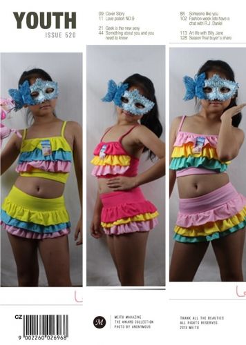 Maillot de bain fille en spandex - Ref 2551305