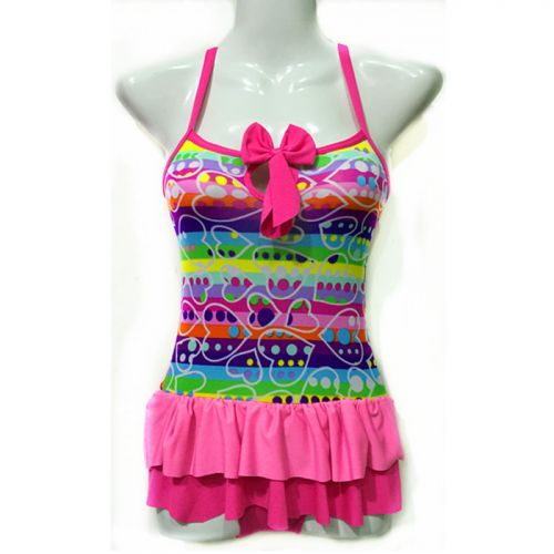 Maillot de bain fille en spandex - Ref 2551344