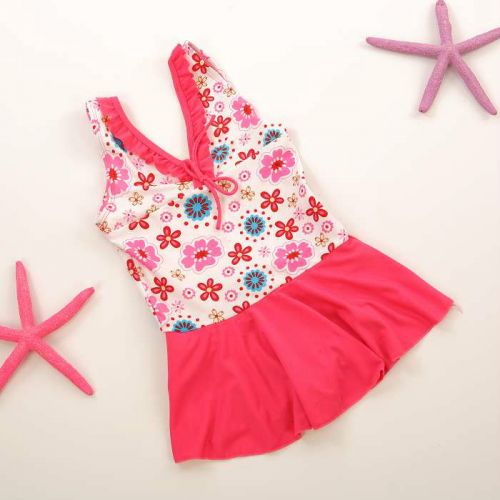 Maillot de bain fille en nylon - Ref 2551348