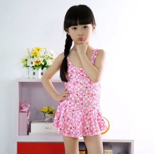 Maillot de bain fille en polyester - Ref 2551368