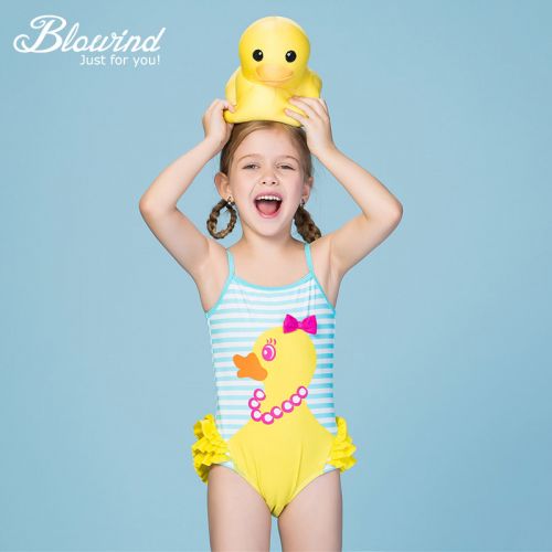 Maillot de bain fille BLOWIND en nylon - Ref 2551371