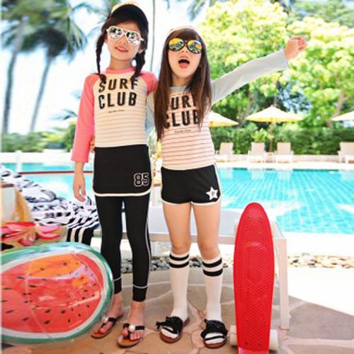 Maillot de bain fille en nylon - Ref 2551378
