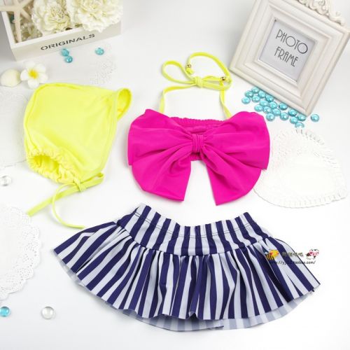 Maillot de bain fille en nylon - Ref 2551386