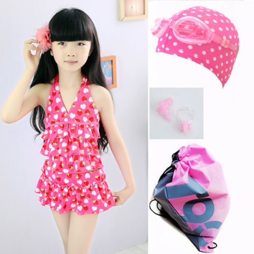 Maillot de bain fille en polyester - Ref 2551404