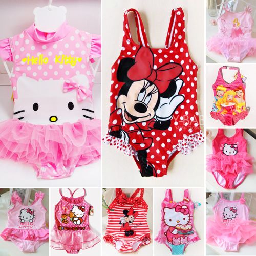 Maillot de bain fille en nylon - Ref 2551407