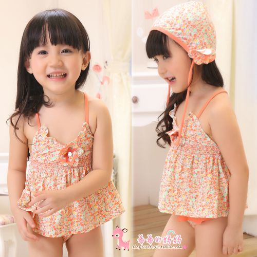 Maillot de bain fille en nylon - Ref 2551418