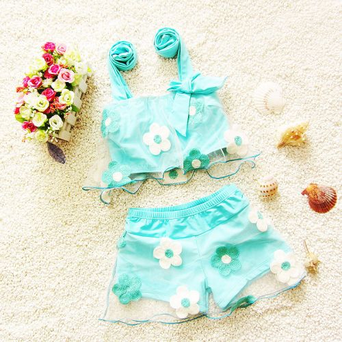 Maillot de bain fille en nylon - Ref 2551446
