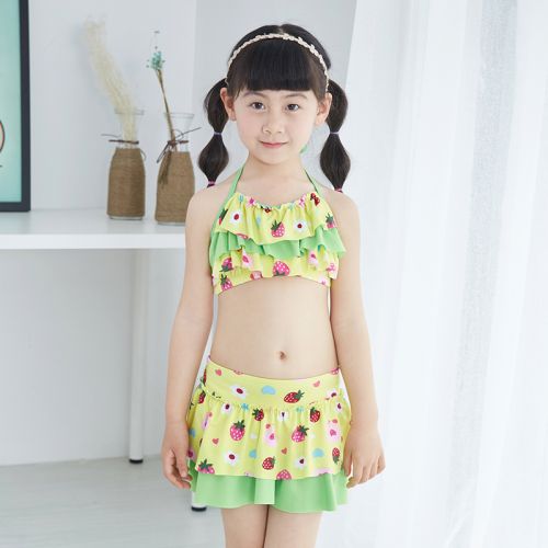 Maillot de bain fille en polyester - Ref 2551469
