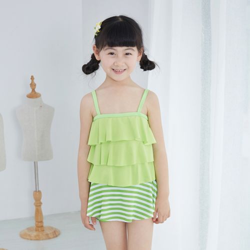 Maillot de bain fille en polyester - Ref 2551540