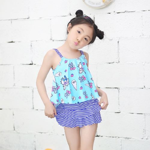 Maillot de bain fille en nylon - Ref 2552196