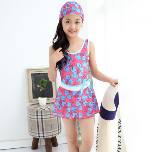 Maillot de bain fille FASIBETTS en nylon - Ref 2552582