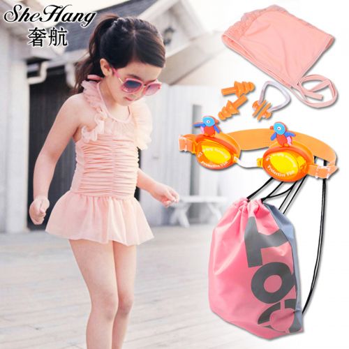 Maillot de bain fille en polyester - Ref 2552888