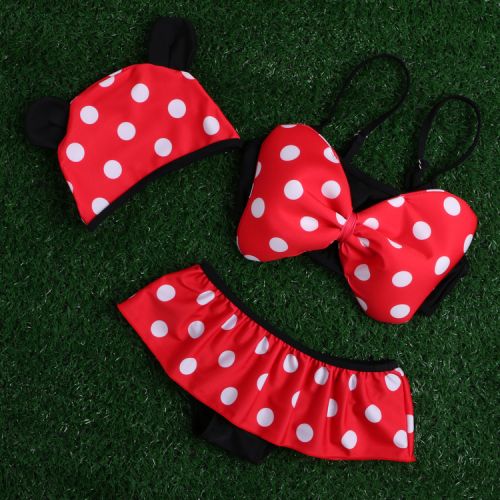 Maillot de bain fille en nylon - Ref 2552899