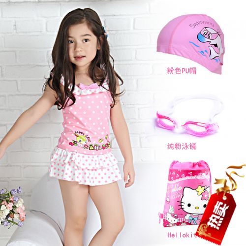 Maillot de bain fille en nylon - Ref 2552913